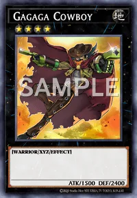 Gagaga Cowboy, Yu-Gi-Oh! card, EARTH