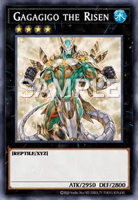Gagagigo the Risen, Yu-Gi-Oh! card, WATER