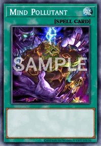 Mind Pollutant, Yu-Gi-Oh! card, SPELL
