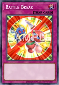 Battle Break, Yu-Gi-Oh! card, TRAP