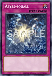 Abyss-squall, Yu-Gi-Oh! card, TRAP