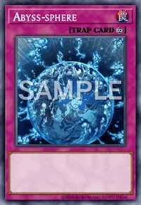 Abyss-sphere, Yu-Gi-Oh! card, TRAP