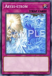 Abyss-strom, Yu-Gi-Oh! card, TRAP