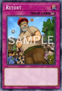 Retort, Yu-Gi-Oh! card, TRAP