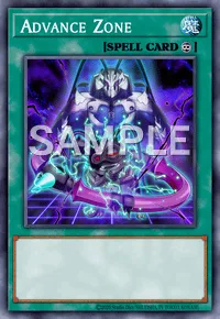 Advance Zone, Yu-Gi-Oh! card, SPELL