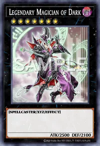 Legendary Magician of Dark, Yu-Gi-Oh! card, DARK