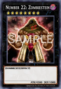 Number 22: Zombiestein, Yu-Gi-Oh! card, DARK