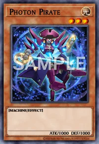 Photon Pirate, Yu-Gi-Oh! card, LIGHT