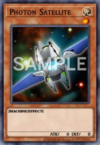 Photon Satellite, Yu-Gi-Oh! card, LIGHT