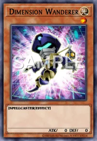 Dimension Wanderer, Yu-Gi-Oh! card, LIGHT