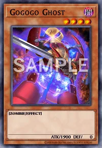 Gogogo Ghost, Yu-Gi-Oh! card, DARK