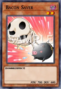 Bacon Saver, Yu-Gi-Oh! card, DARK