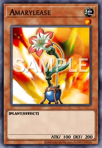 Amarylease, Yu-Gi-Oh! card, EARTH