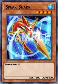 Spear Shark, Yu-Gi-Oh! card, WATER