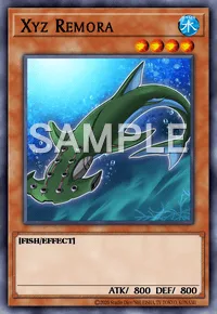 Xyz Remora, Yu-Gi-Oh! card, WATER