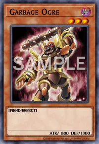 Garbage Ogre, Yu-Gi-Oh! card, DARK