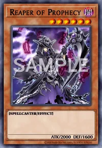 Reaper of Prophecy, Yu-Gi-Oh! card, DARK