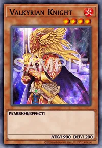 Valkyrian Knight, Yu-Gi-Oh! card, FIRE
