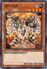 Leotaur, Yu-Gi-Oh! card, EARTH