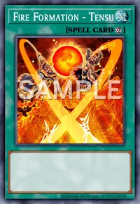 Fire Formation - Tensu, Yu-Gi-Oh! card, SPELL