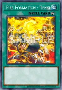 Fire Formation - Tenki, Yu-Gi-Oh! card, SPELL