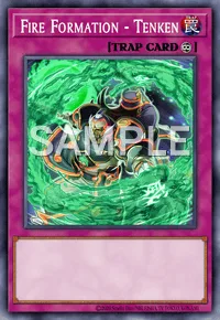 Fire Formation - Tenken, Yu-Gi-Oh! card, TRAP