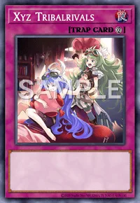 Xyz Tribalrivals, Yu-Gi-Oh! card, TRAP