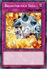 Breakthrough Skill, Yu-Gi-Oh! card, TRAP