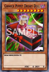 Gimmick Puppet Dreary Doll, Yu-Gi-Oh! card, DARK