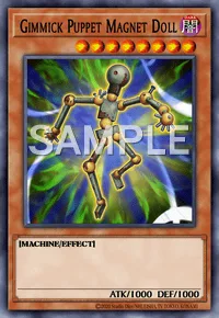 Gimmick Puppet Magnet Doll, Yu-Gi-Oh! card, DARK