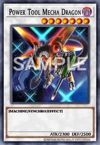 Power Tool Mecha Dragon, Yu-Gi-Oh! card, DARK