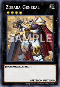 Zubaba General, Yu-Gi-Oh! card, EARTH