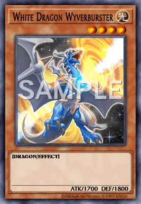 White Dragon Wyverburster, Yu-Gi-Oh! card, LIGHT