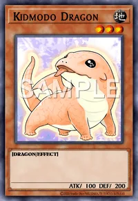 Kidmodo Dragon, Yu-Gi-Oh! card, EARTH