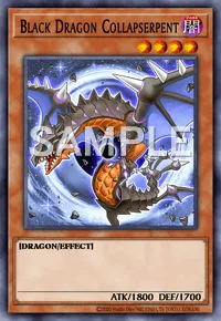 Black Dragon Collapserpent, Yu-Gi-Oh! card, DARK