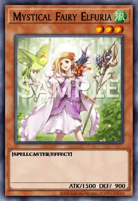 Mystical Fairy Elfuria, Yu-Gi-Oh! card, WIND