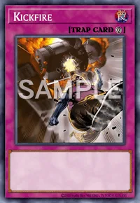 Kickfire, Yu-Gi-Oh! card, TRAP