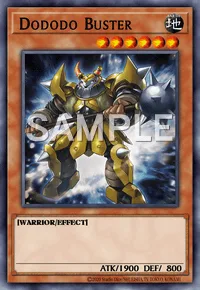 Dododo Buster, Yu-Gi-Oh! card, EARTH