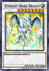Stardust Spark Dragon, Yu-Gi-Oh! card, LIGHT