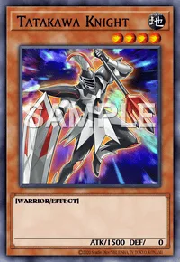 Tatakawa Knight, Yu-Gi-Oh! card, EARTH
