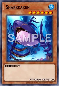 Sharkraken, Yu-Gi-Oh! card, WATER