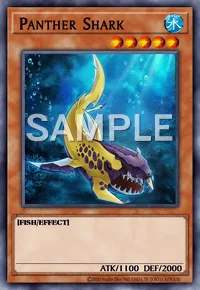 Panther Shark, Yu-Gi-Oh! card, WATER