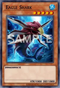 Eagle Shark, Yu-Gi-Oh! card, WATER