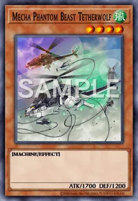 Mecha Phantom Beast Tetherwolf, Yu-Gi-Oh! card, WIND