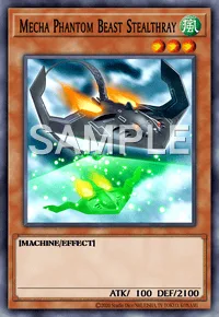 Mecha Phantom Beast Stealthray, Yu-Gi-Oh! card, WIND