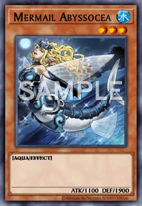 Mermail Abyssocea, Yu-Gi-Oh! card, WATER