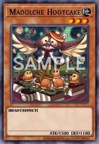Madolche Hootcake, Yu-Gi-Oh! card, EARTH