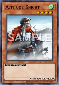 Altitude Knight, Yu-Gi-Oh! card, WIND