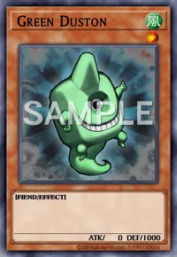 Green Duston, Yu-Gi-Oh! card, WIND