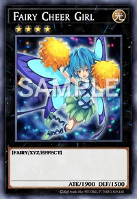Fairy Cheer Girl, Yu-Gi-Oh! card, LIGHT